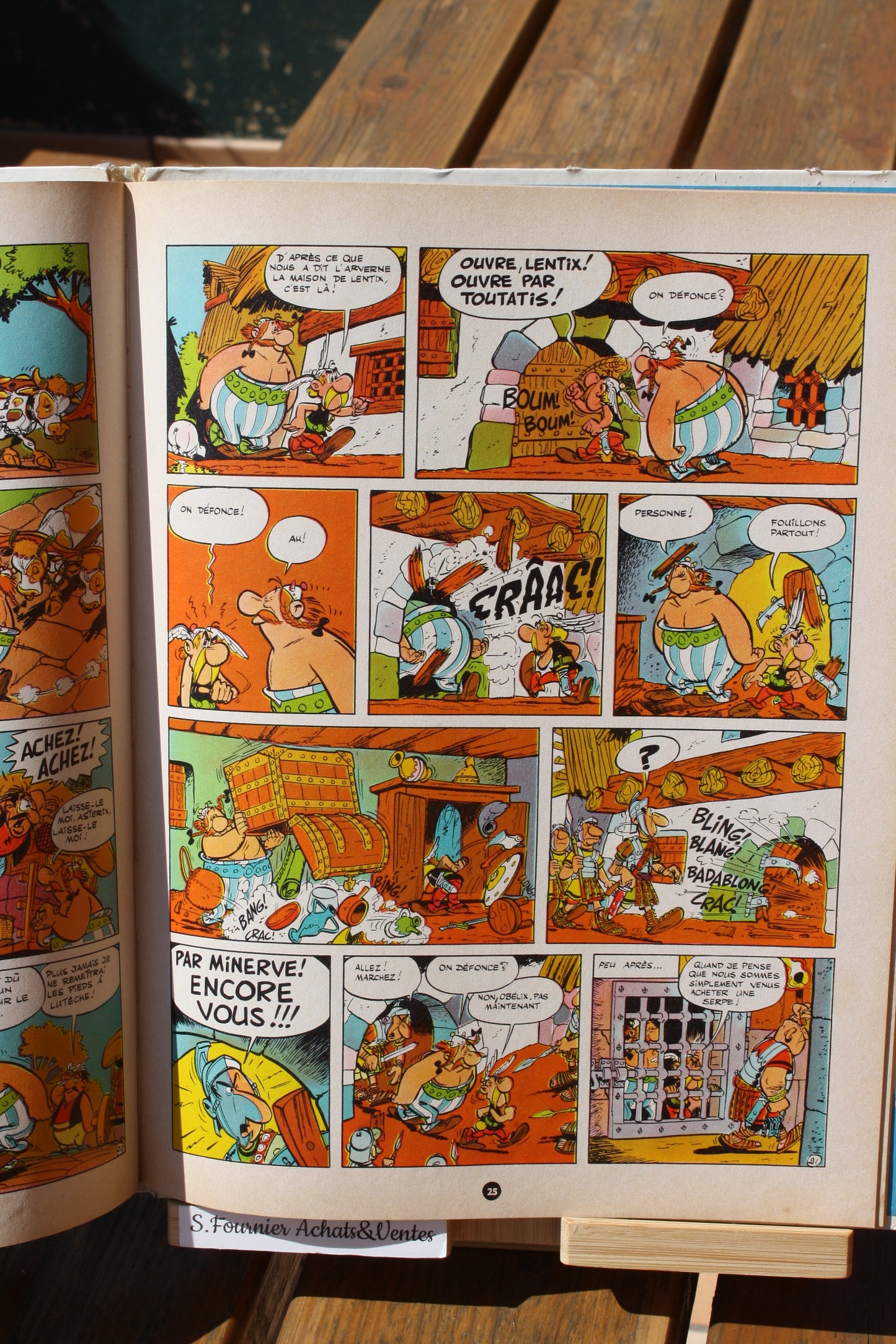 La serpe d’Or – Une aventure d’Astérix – Uderzo Goscinny – Dargaud – Réédition – 1965 – Collection Pilote