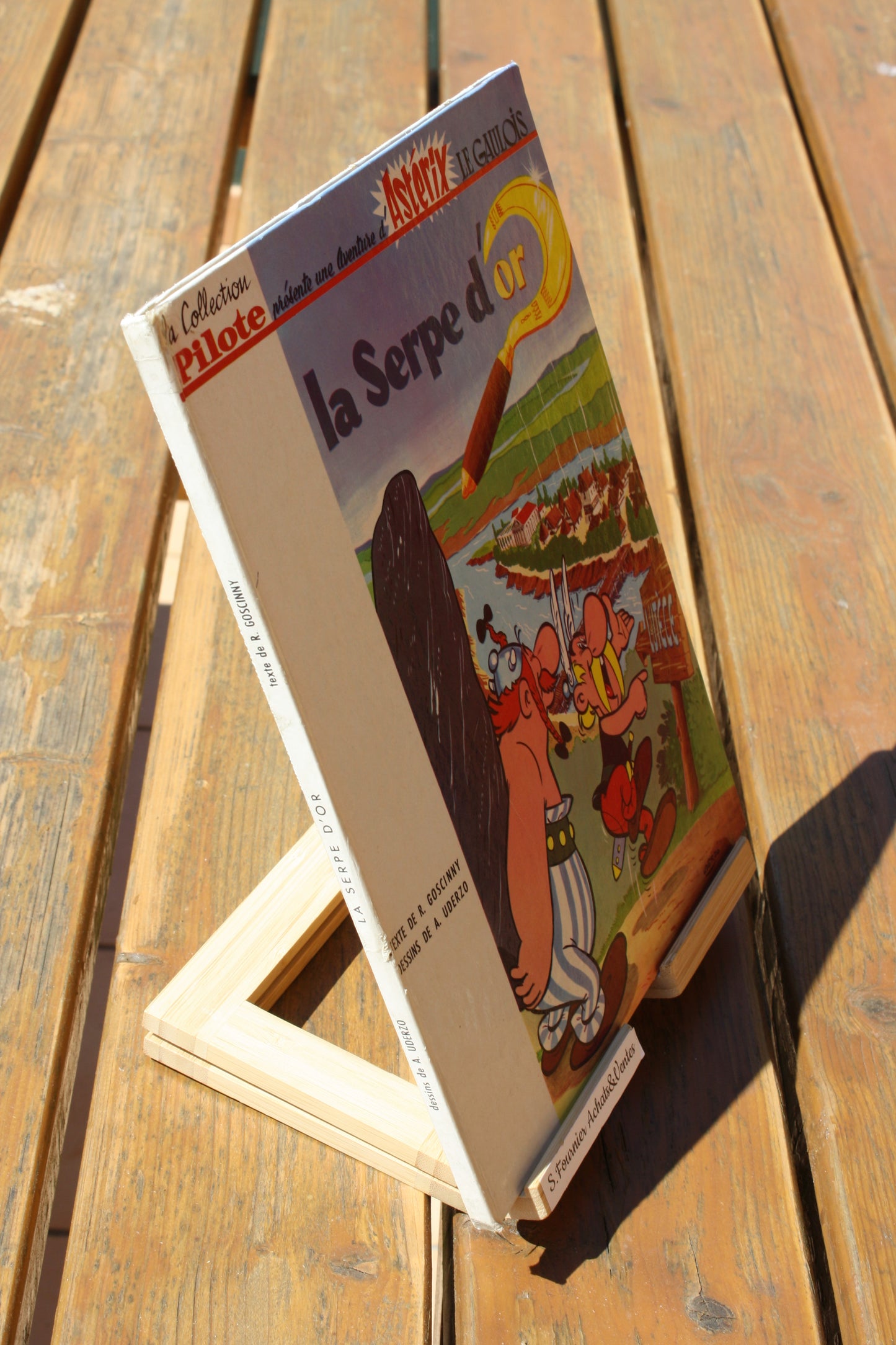 La serpe d’Or – Une aventure d’Astérix – Uderzo Goscinny – Dargaud – Réédition – 1965 – Collection Pilote
