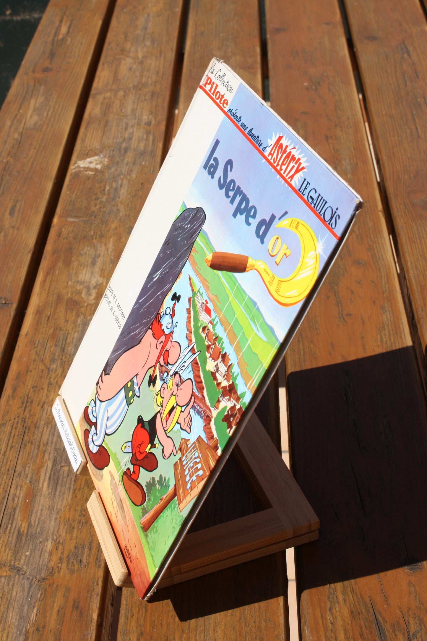 La serpe d’Or – Une aventure d’Astérix – Uderzo Goscinny – Dargaud – Réédition – 1965 – Collection Pilote