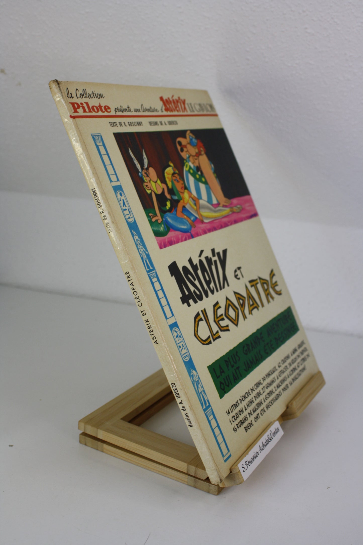Astérix et Cléopâtre – Astérix – Goscinny Uderzo – Edition Dargaud – EO – 1965 - Pilote