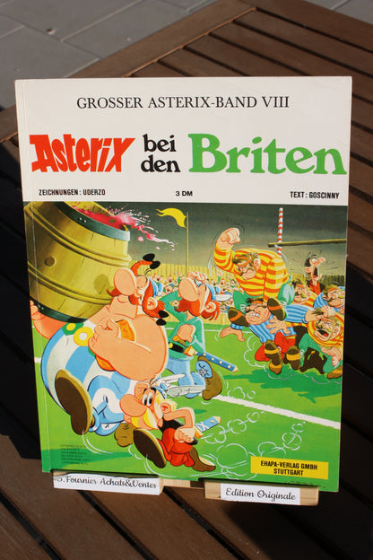 Astérix bei den Briten – Astérix – Uderzo Goscinny – Ehapa Verlag– EO – 1971 – Allemand souple
