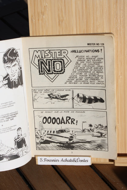 Hallucinations ? N°128 – Mister No – Collectif – Aventures et Voyages – Périodique – 1986