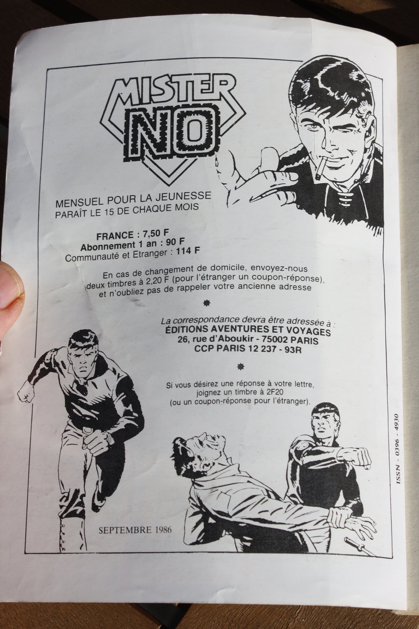 Hallucinations ? N°128 – Mister No – Collectif – Aventures et Voyages – Périodique – 1986