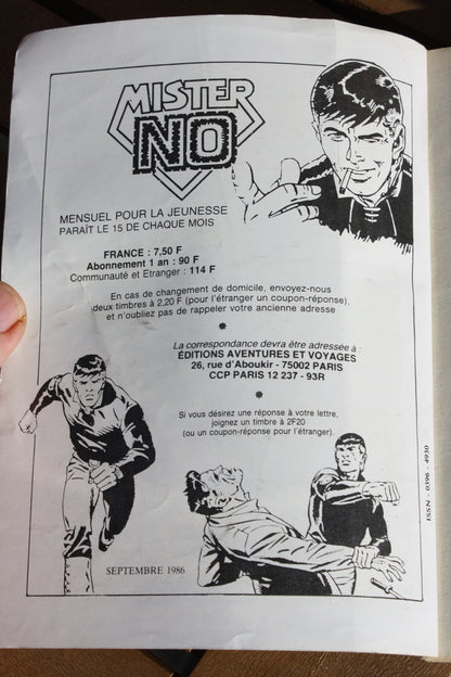 Hallucinations ? N°128 – Mister No – Collectif – Aventures et Voyages – Périodique – 1986