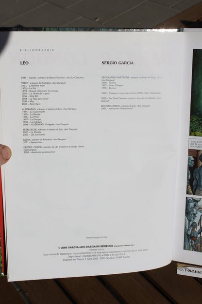 Aventurier Professionnel 1 – Dexter London – Léo Garcia – Dargaud – EO – 2002