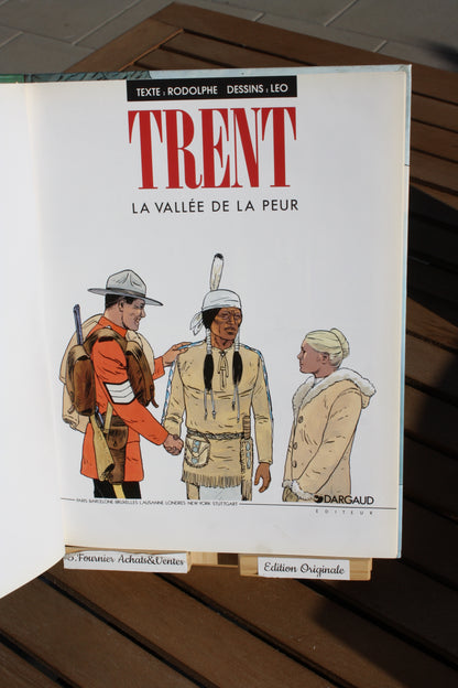 La vallée de la peur – Trent – Léo Rodolphe – Dargaud – EO – 1995