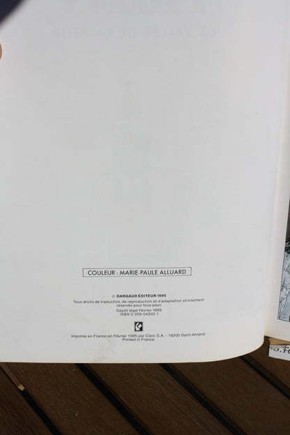 La vallée de la peur – Trent – Léo Rodolphe – Dargaud – EO – 1995