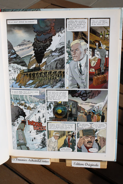 La vallée de la peur – Trent – Léo Rodolphe – Dargaud – EO – 1995