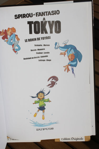 A Tokyo – Spirou et Fantasio – Morvan Munuera – Dupuis – EO – 2006