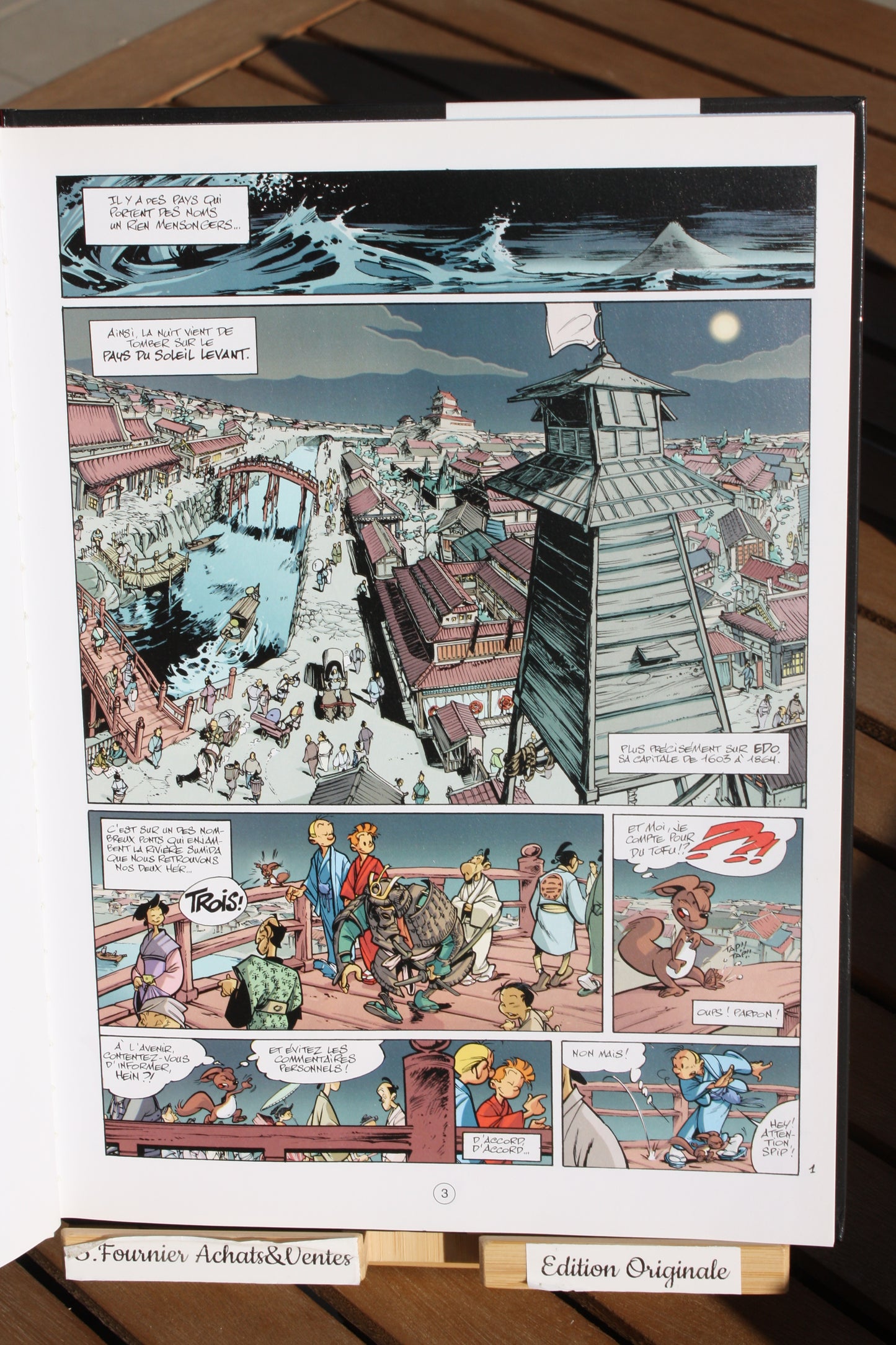 A Tokyo – Spirou et Fantasio – Morvan Munuera – Dupuis – EO – 2006