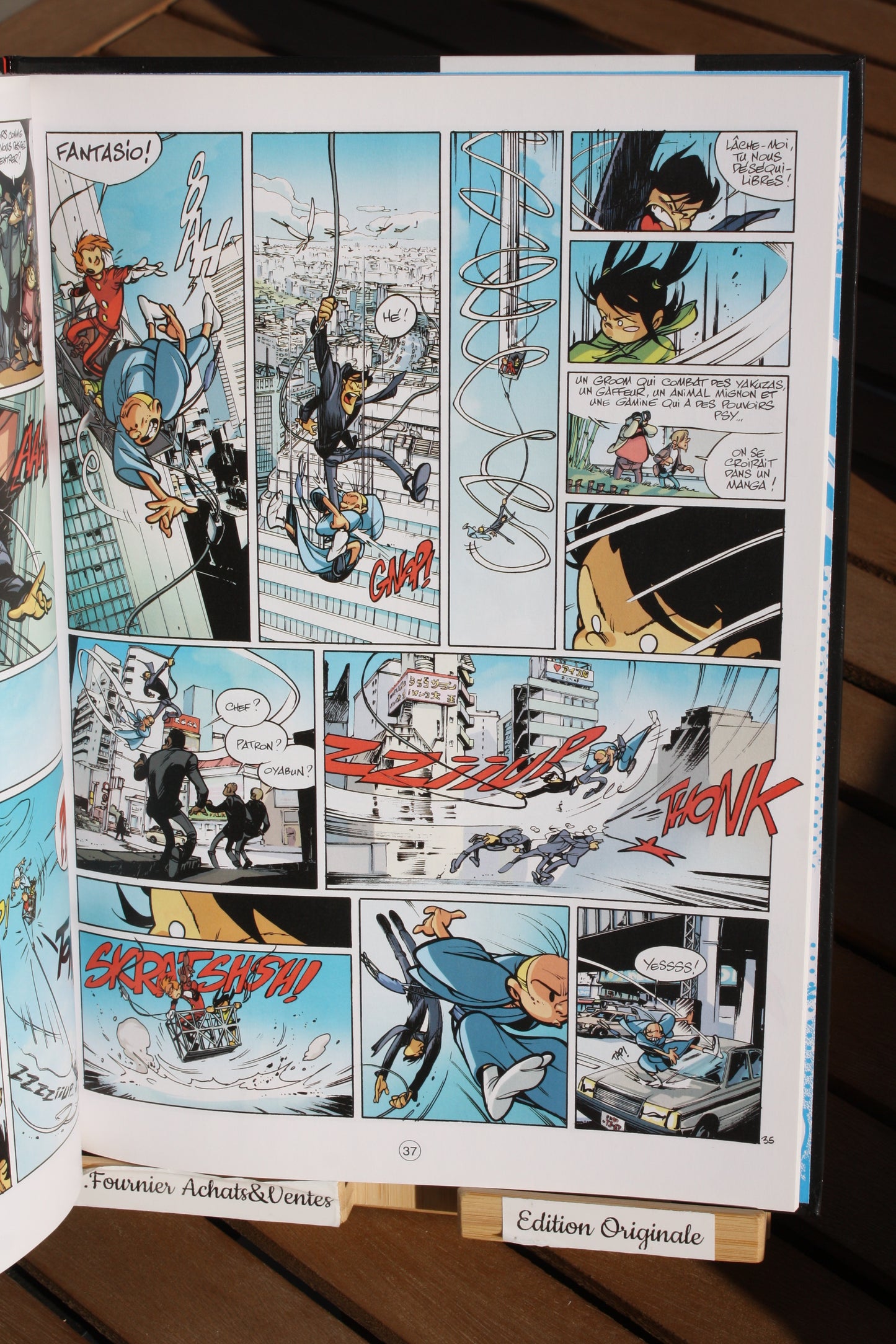 A Tokyo – Spirou et Fantasio – Morvan Munuera – Dupuis – EO – 2006