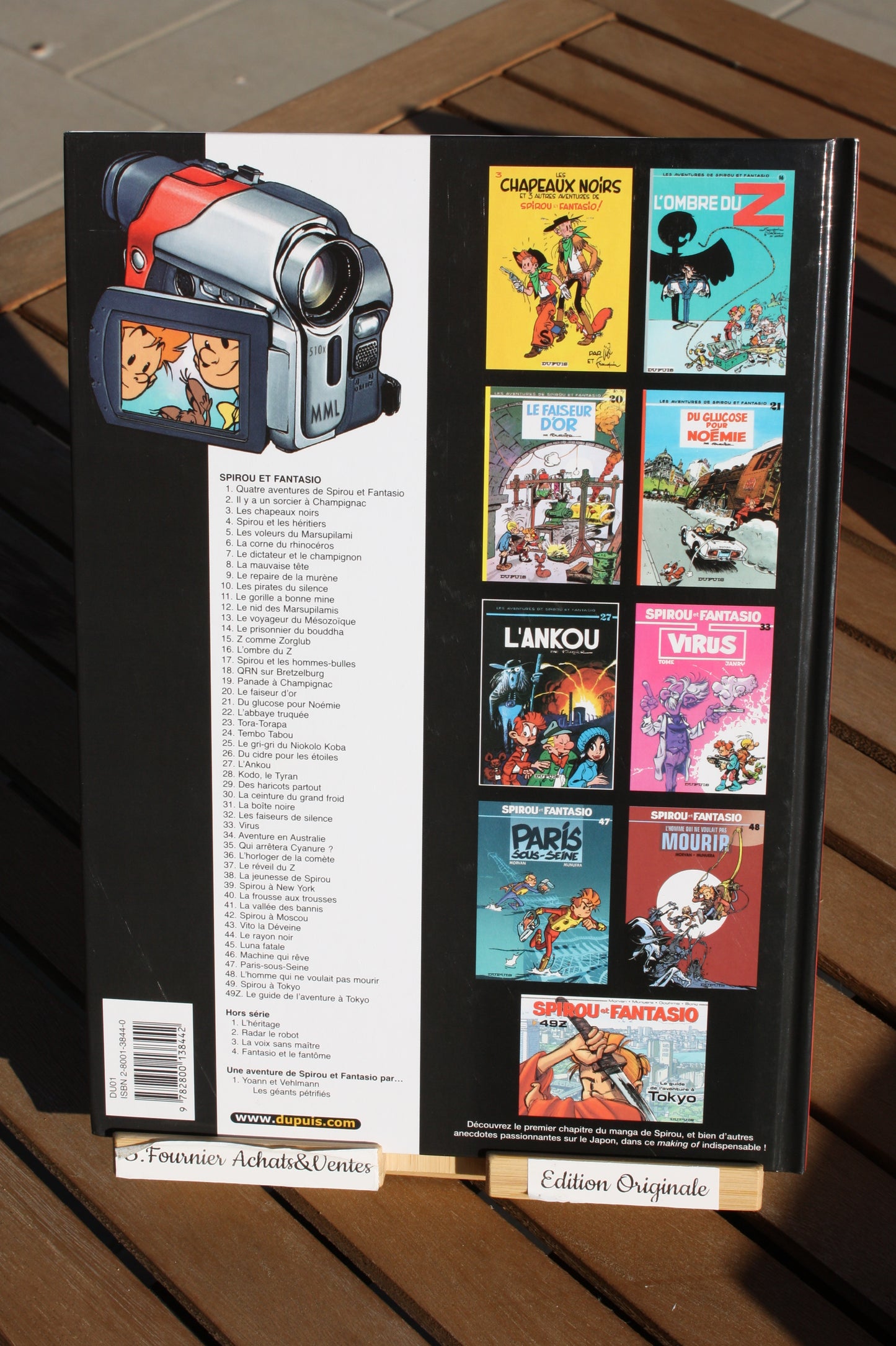 A Tokyo – Spirou et Fantasio – Morvan Munuera – Dupuis – EO – 2006
