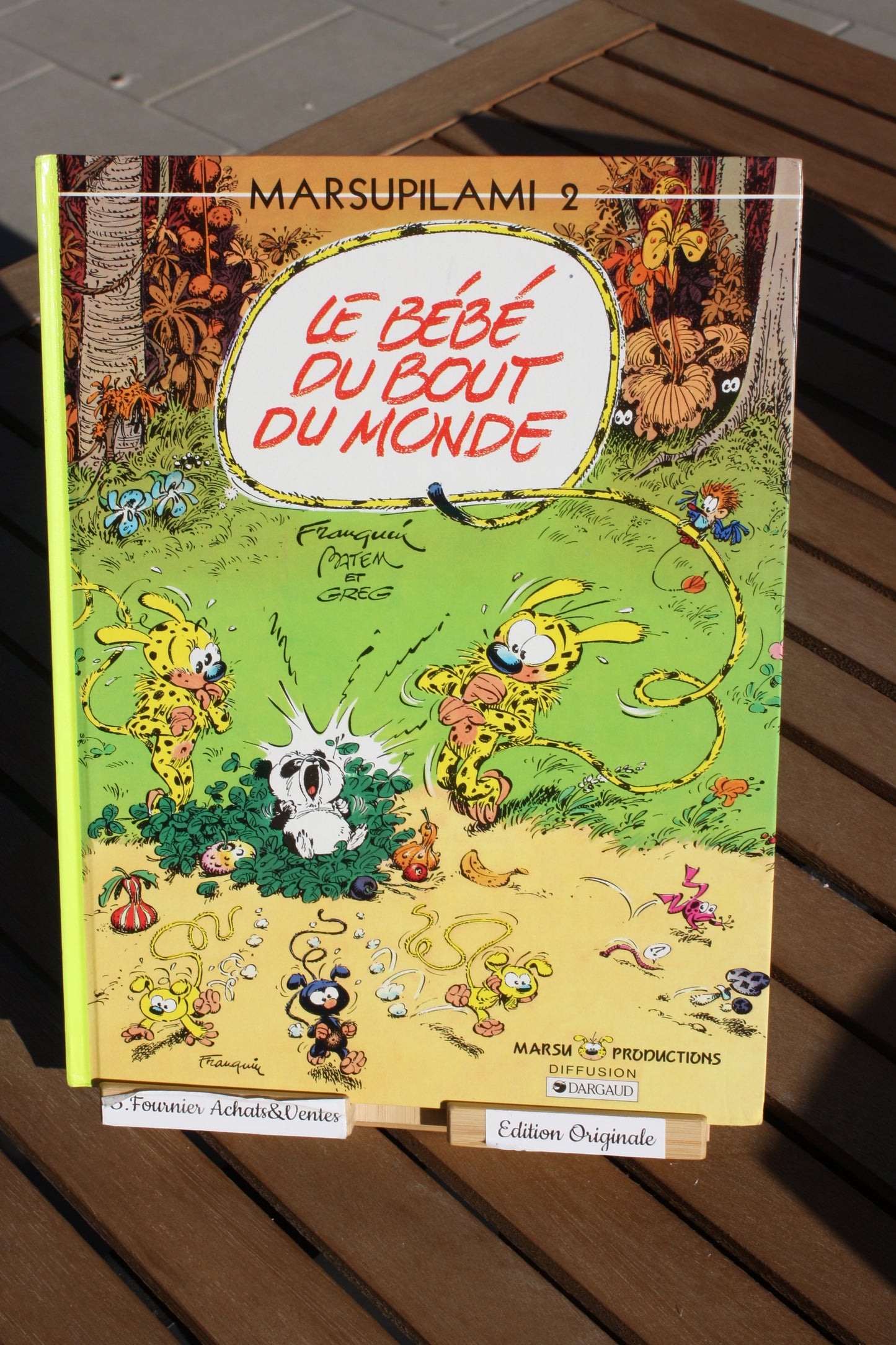 Le bébé du bout du monde – Marsupilami – Franquin Batem Greg – Marsu Production – EO – 1987