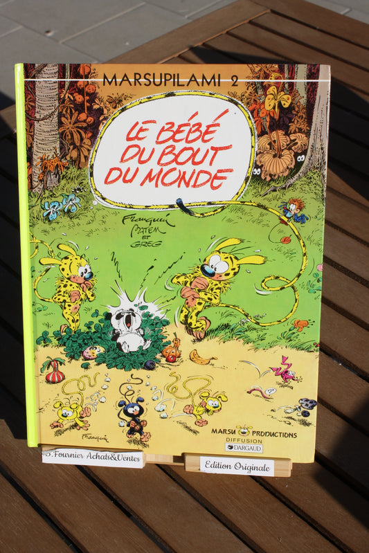 Le bébé du bout du monde – Marsupilami – Franquin Batem Greg – Marsu Production – EO – 1987