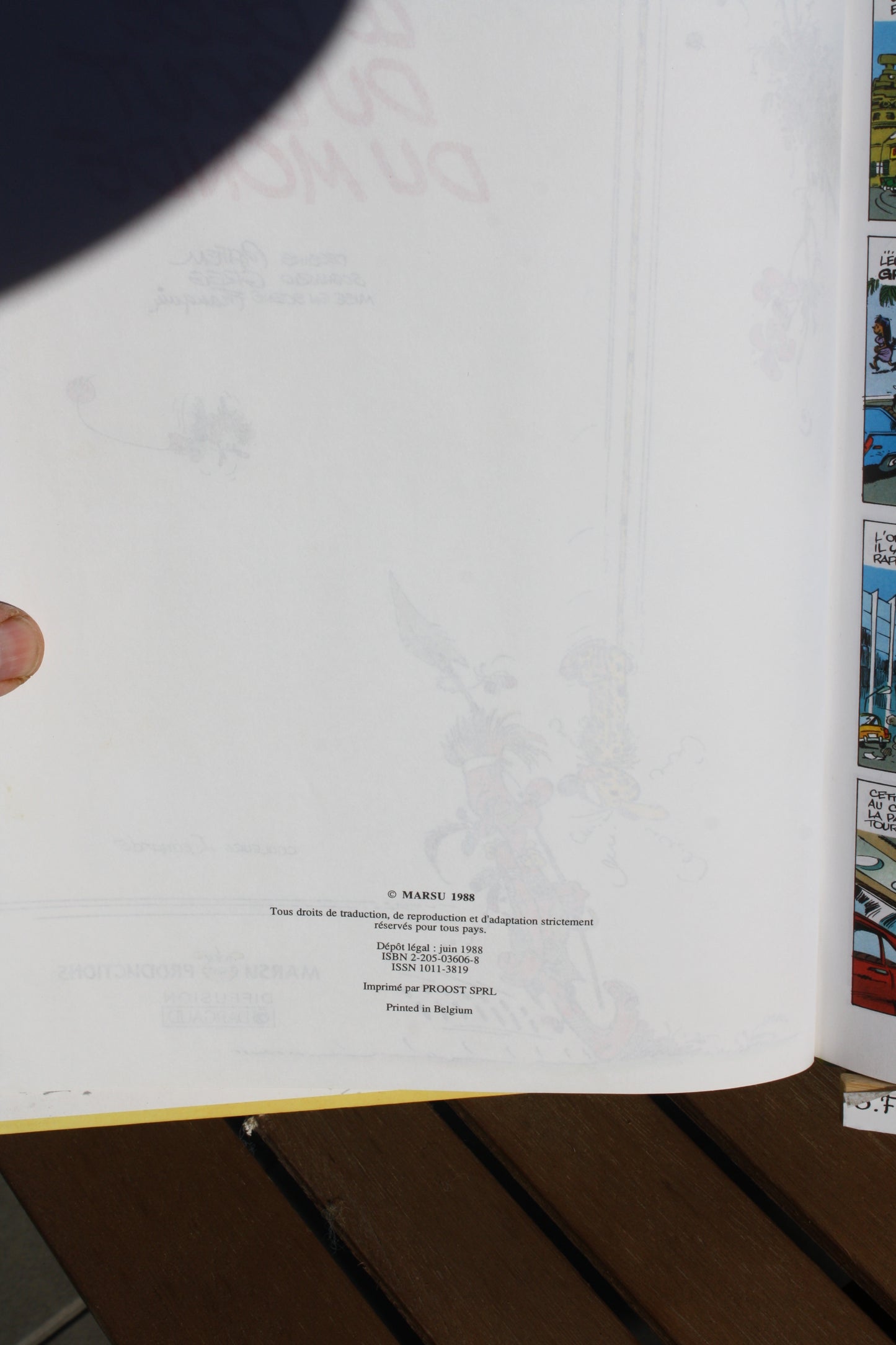 Le bébé du bout du monde – Marsupilami – Franquin Batem Greg – Marsu Production – EO – 1987