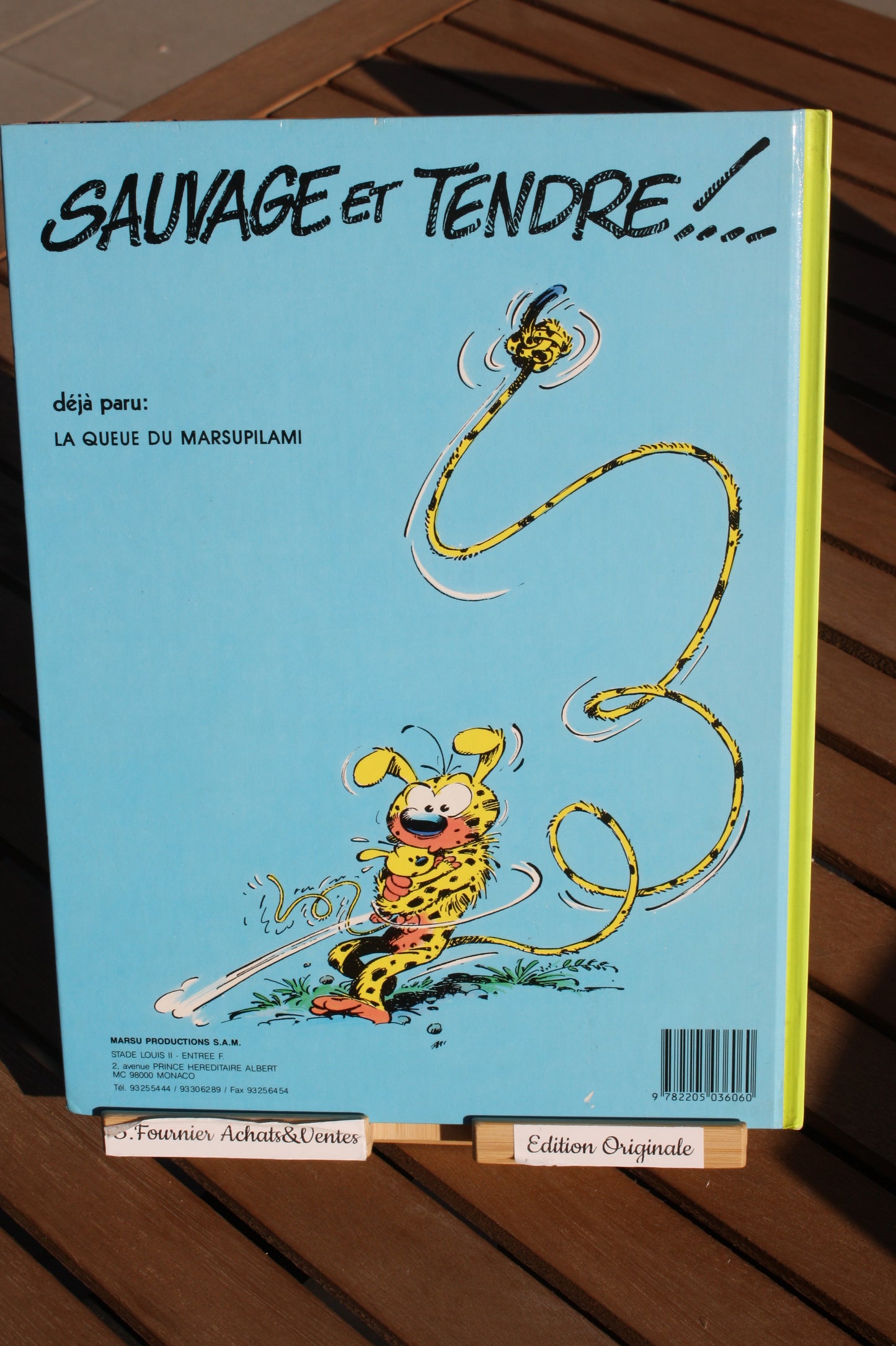 Le bébé du bout du monde – Marsupilami – Franquin Batem Greg – Marsu Production – EO – 1987