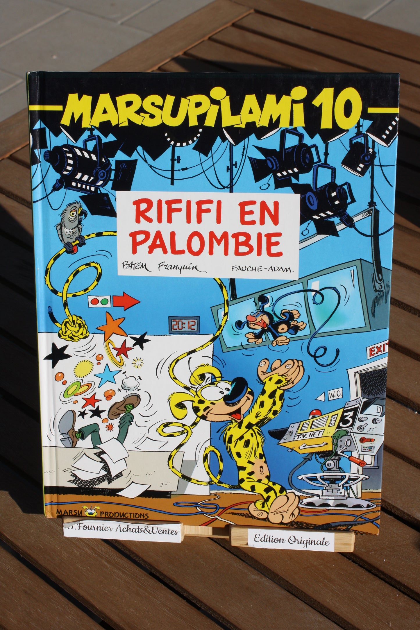 Rififi en Palombie – Marsupilami – Franquin Batem Fauche – Marsu Production – EO – 1996