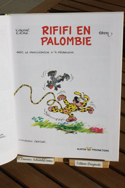Rififi en Palombie – Marsupilami – Franquin Batem Fauche – Marsu Production – EO – 1996