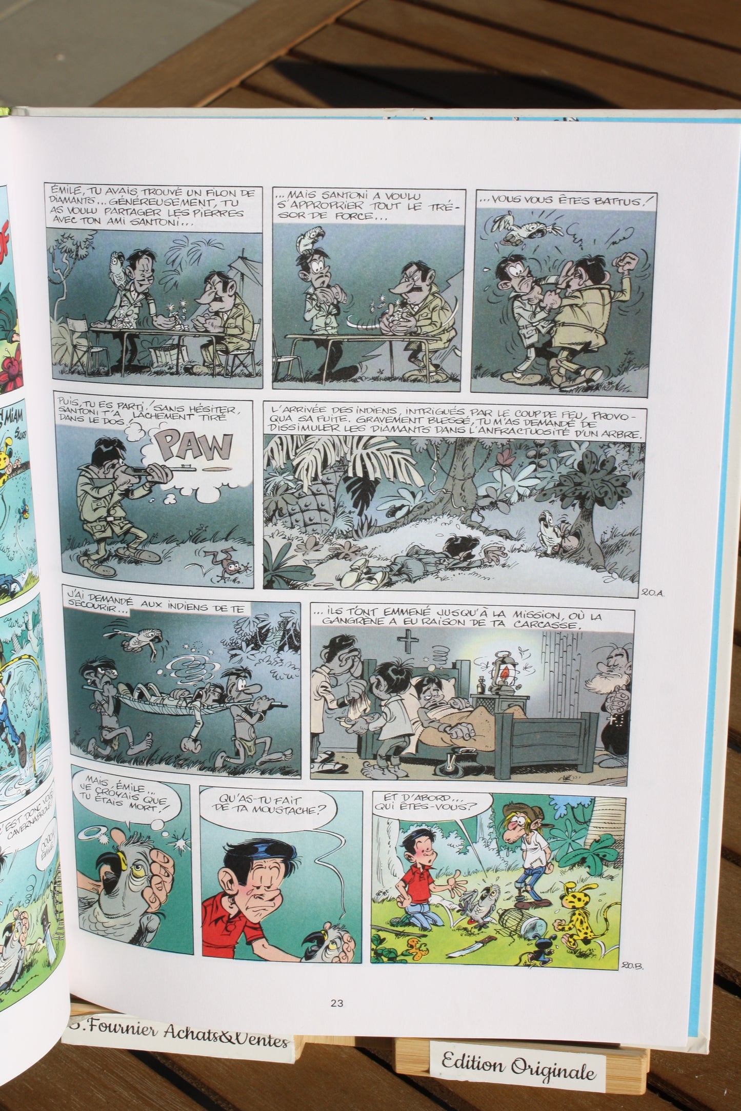 Rififi en Palombie – Marsupilami – Franquin Batem Fauche – Marsu Production – EO – 1996