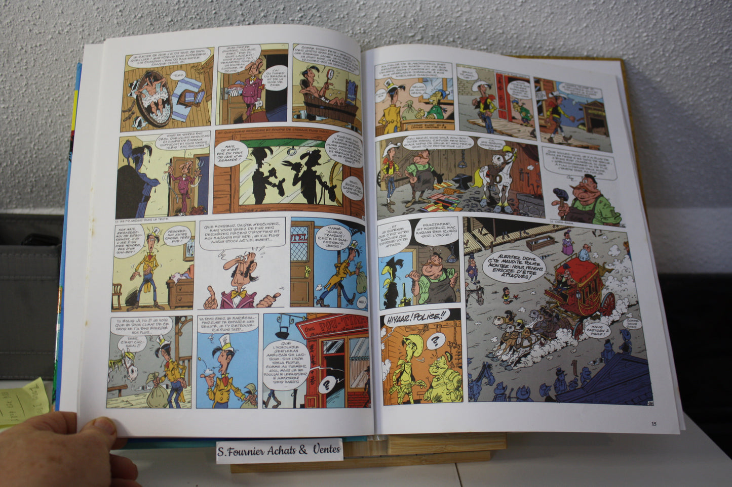 La Belle Province – Lucky Luke – Achdés et Gerra - Lucky Comics - Réédition - 2004