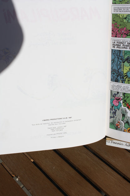La queue du Marsupilami – Marsupilami – Franquin Batem Greg – Marsu Production – EO – 1987