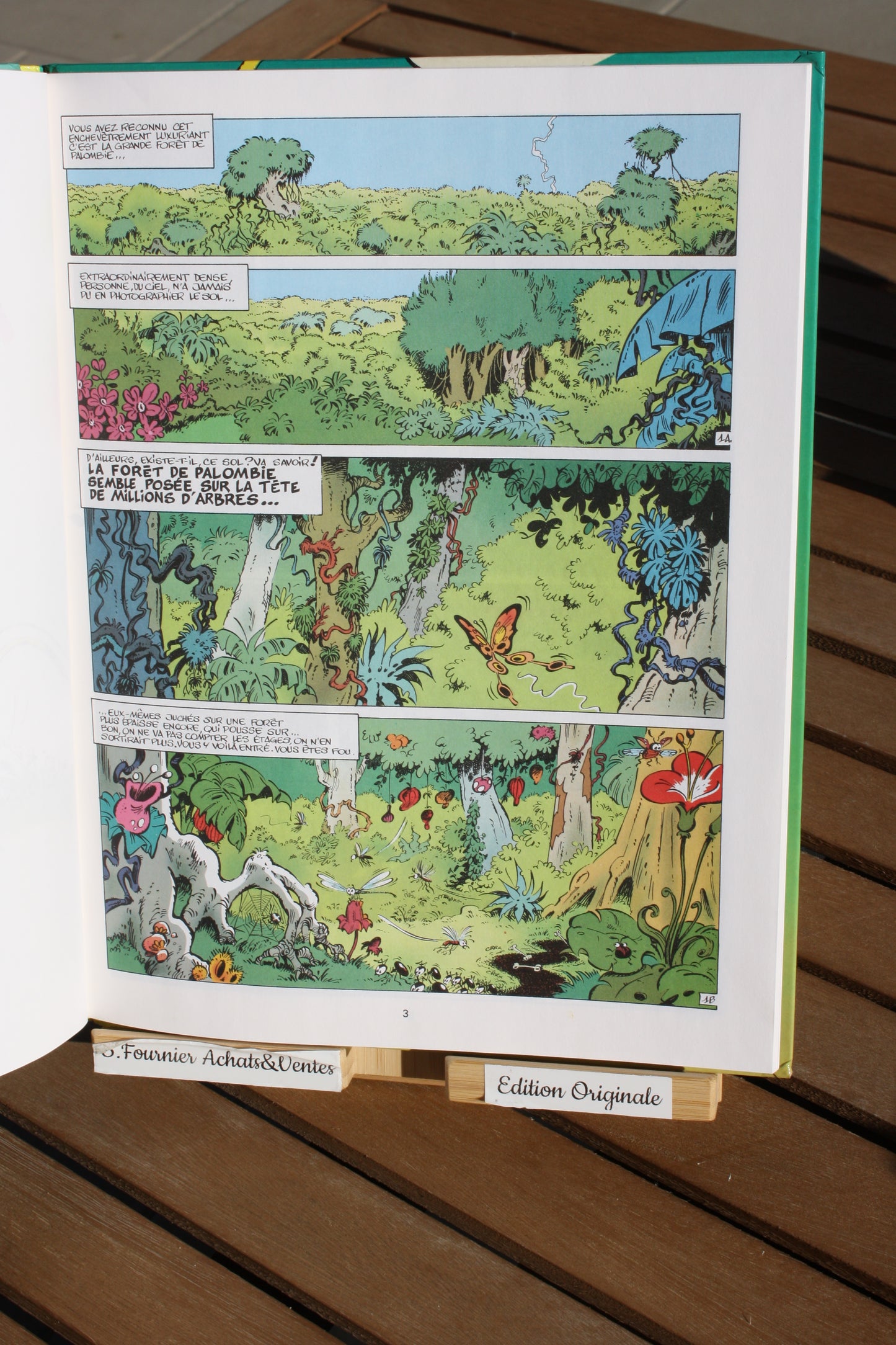 La queue du Marsupilami – Marsupilami – Franquin Batem Greg – Marsu Production – EO – 1987
