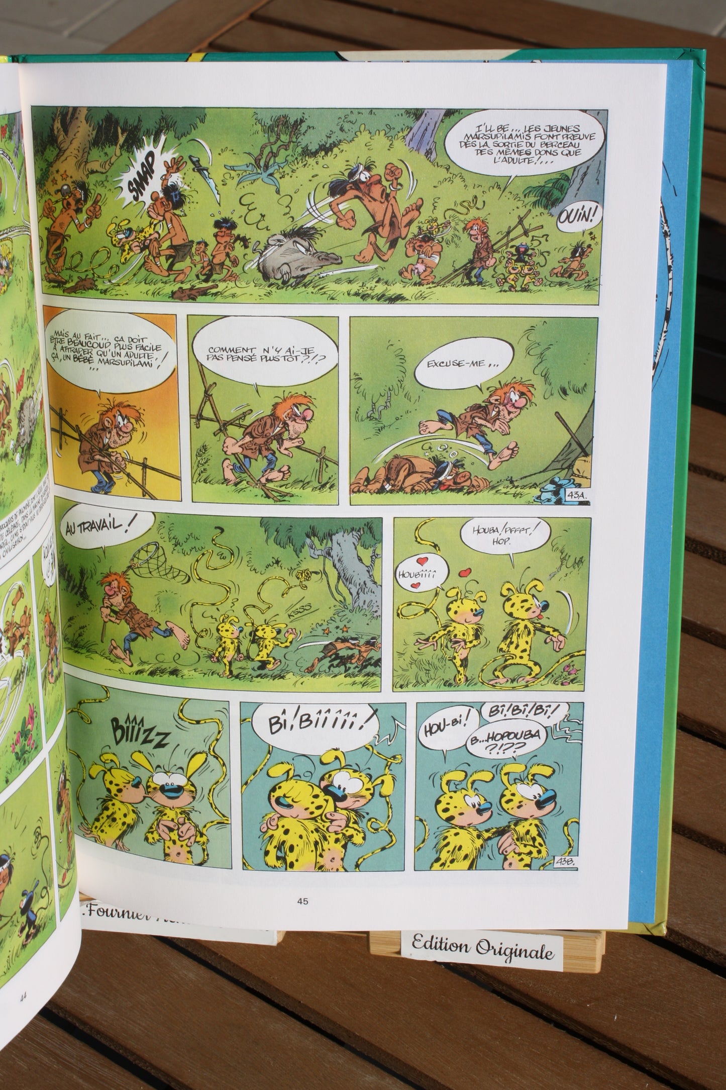 La queue du Marsupilami – Marsupilami – Franquin Batem Greg – Marsu Production – EO – 1987