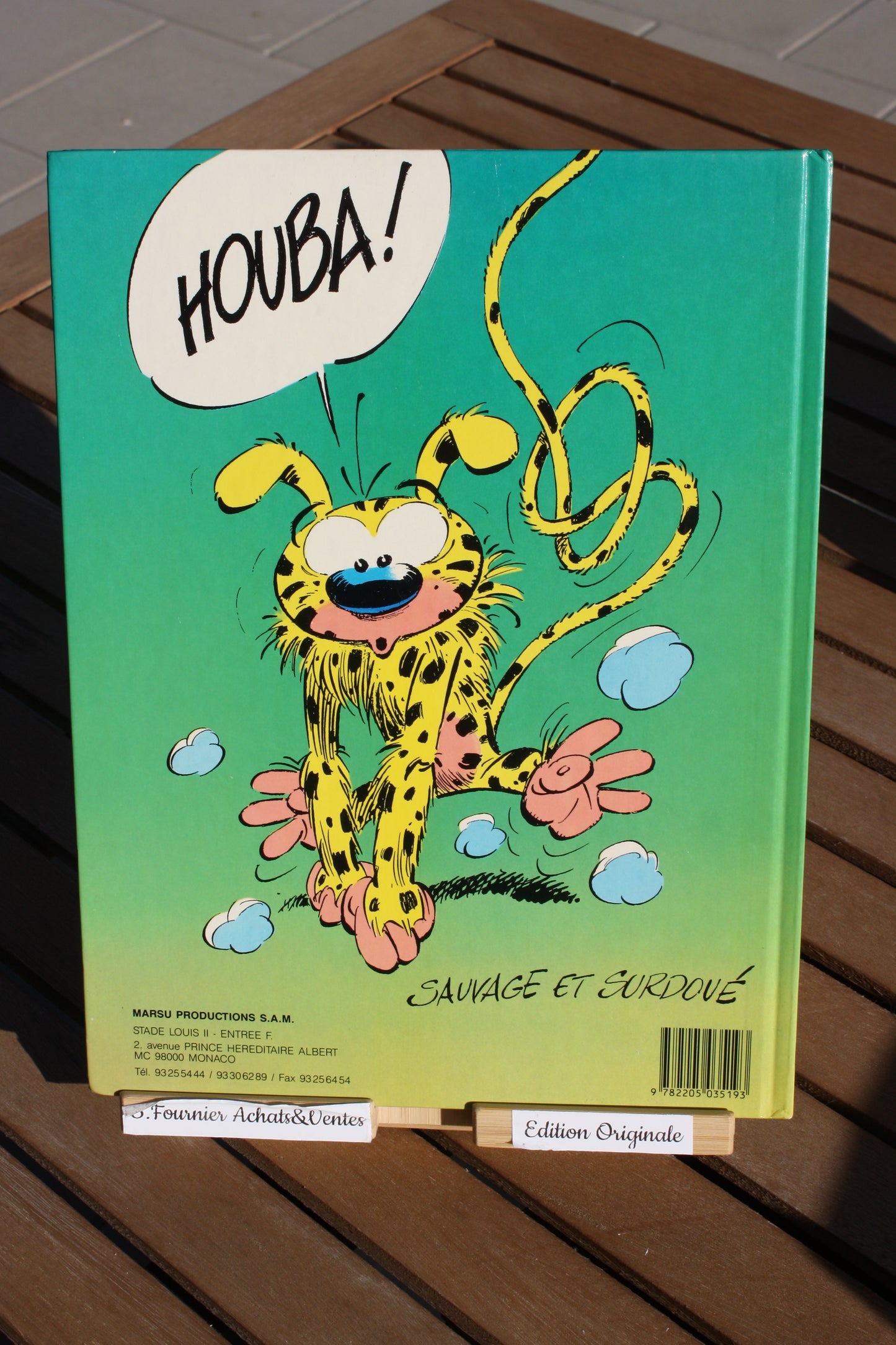 La queue du Marsupilami – Marsupilami – Franquin Batem Greg – Marsu Production – EO – 1987