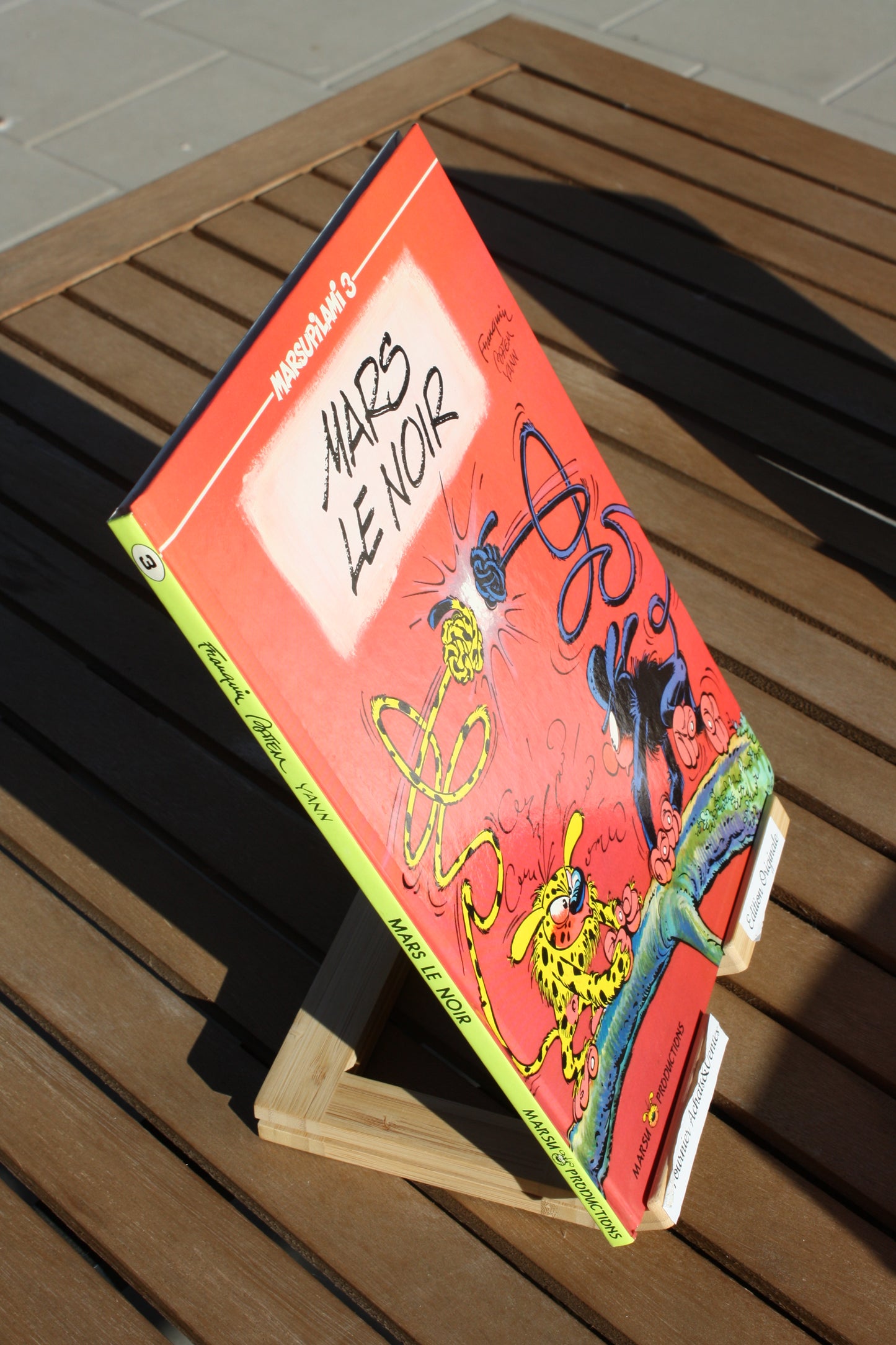 Mars le noir – Marsupilami – Franquin Batem Yann – Marsu Production – EO – 1989
