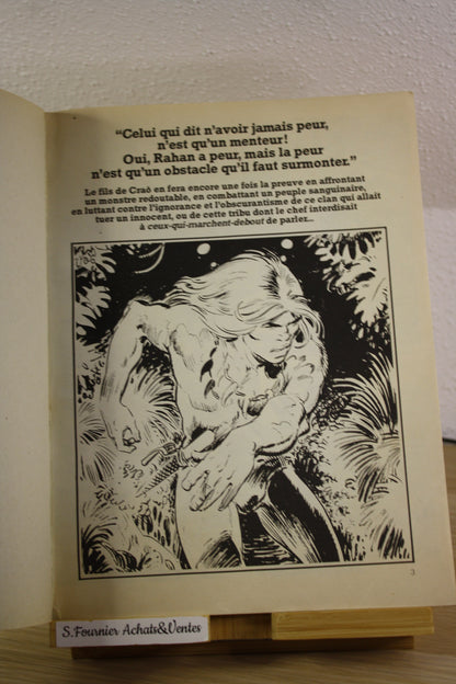 Le courage et la peur N°29 – Rahan – Chéret Lécureux – Vaillant – Périodique – 1982
