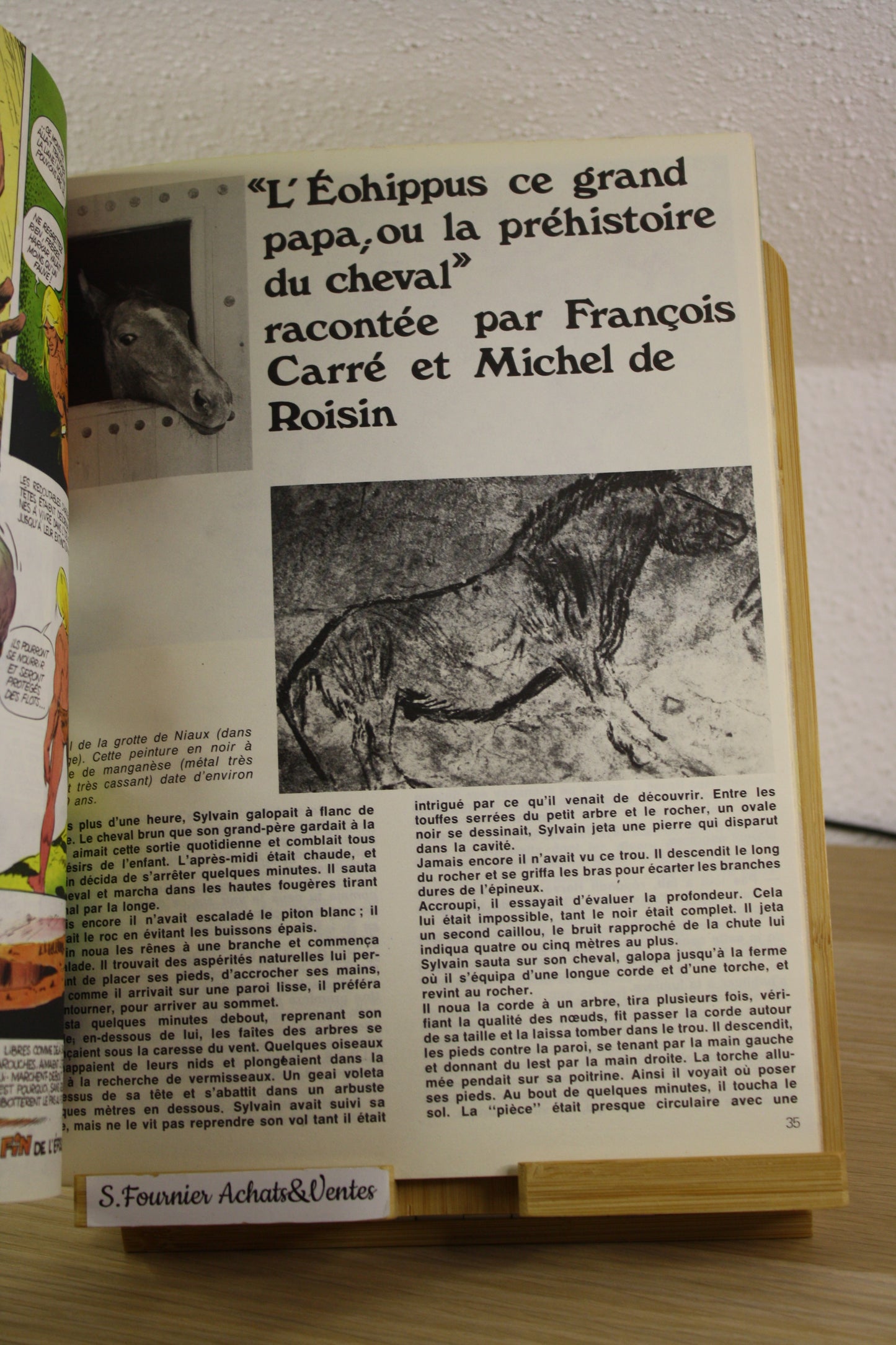 Le courage et la peur N°29 – Rahan – Chéret Lécureux – Vaillant – Périodique – 1982