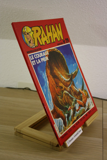 Le courage et la peur N°29 – Rahan – Chéret Lécureux – Vaillant – Périodique – 1982