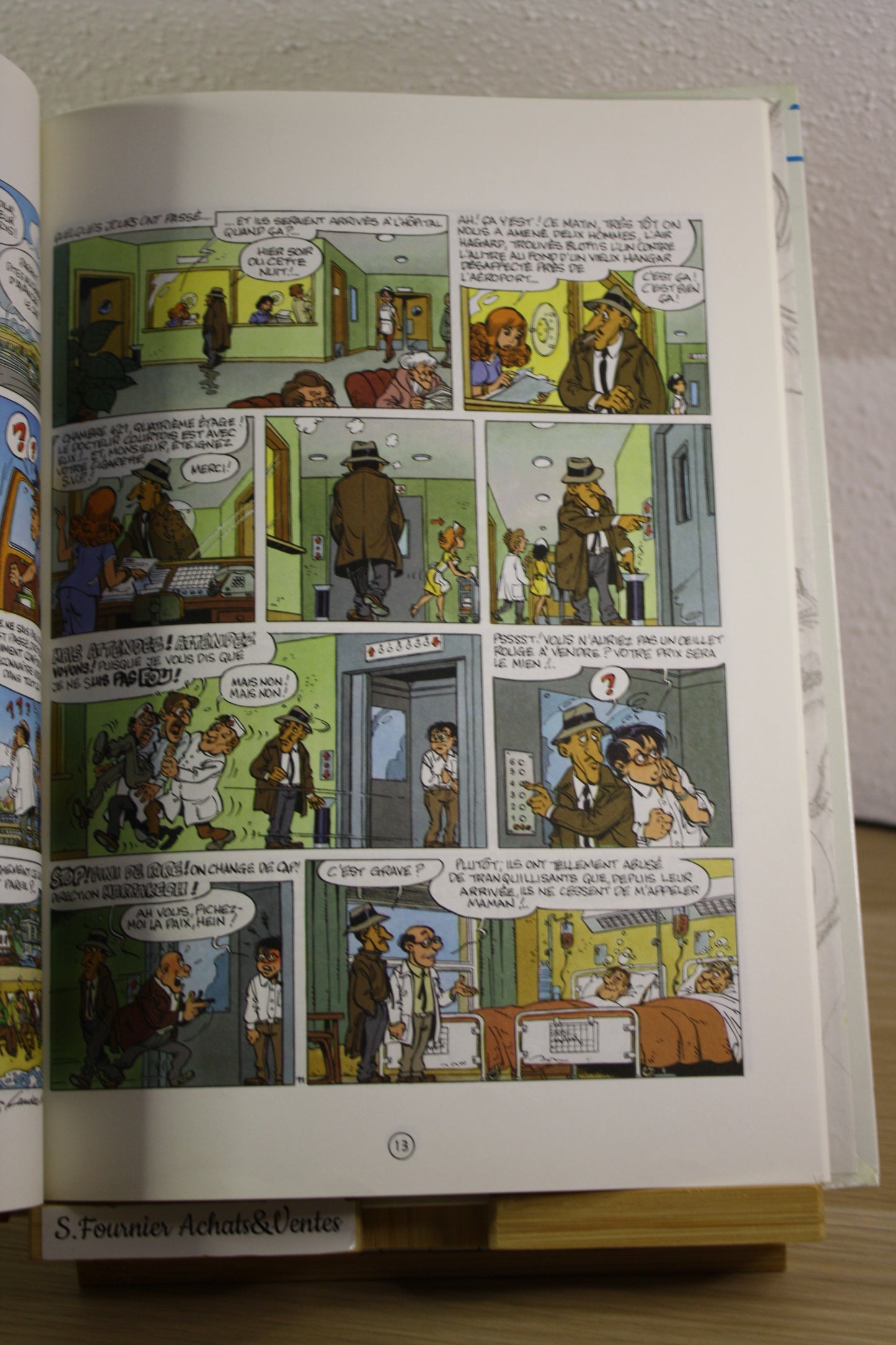 Les nomades du ciel – Natacha – Walthéry Laudec Cauvin – Dupuis –Réédition – 1992