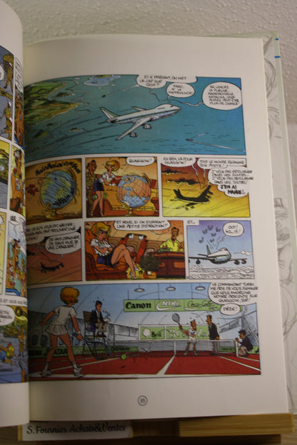 Les nomades du ciel – Natacha – Walthéry Laudec Cauvin – Dupuis –Réédition – 1992