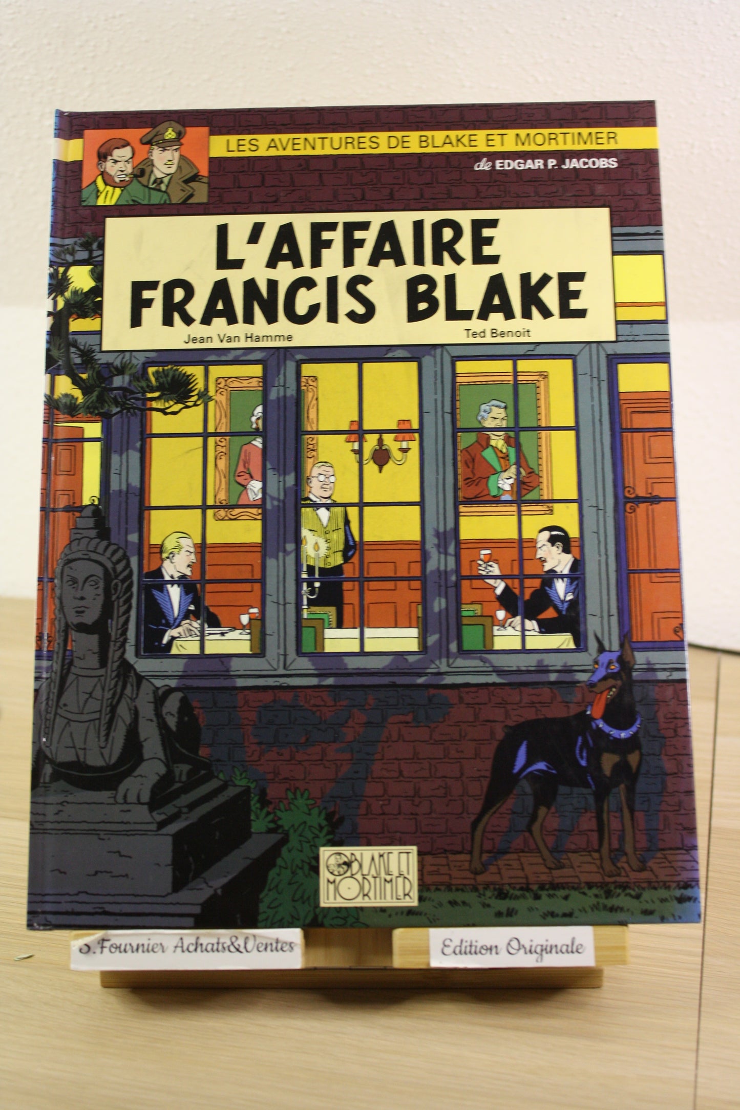 L’affaire Francis Blake – Blake et Mortimer – Hamme Benoit – Blake et Mortimer – EO – 1996