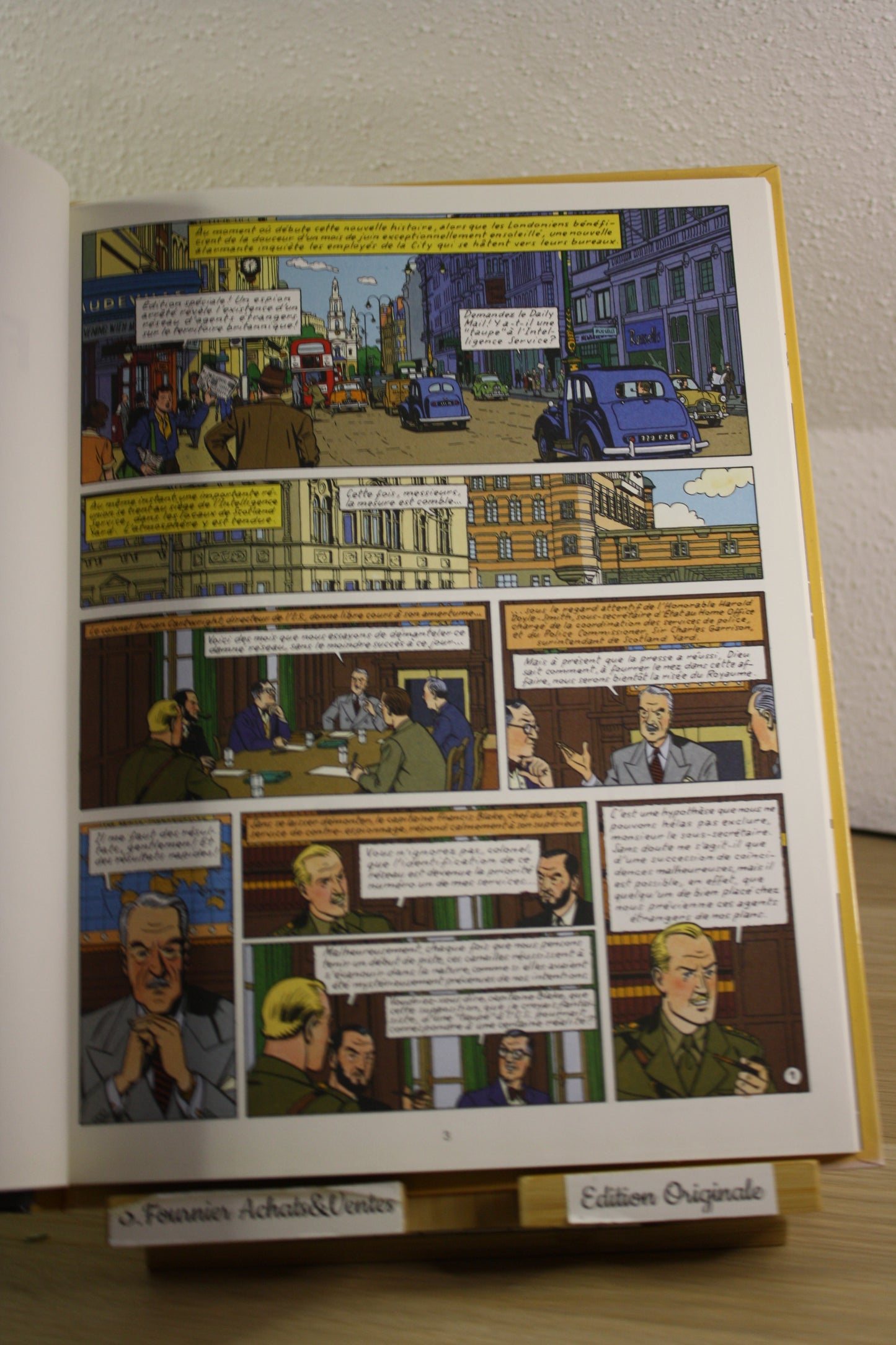 L’affaire Francis Blake – Blake et Mortimer – Hamme Benoit – Blake et Mortimer – EO – 1996