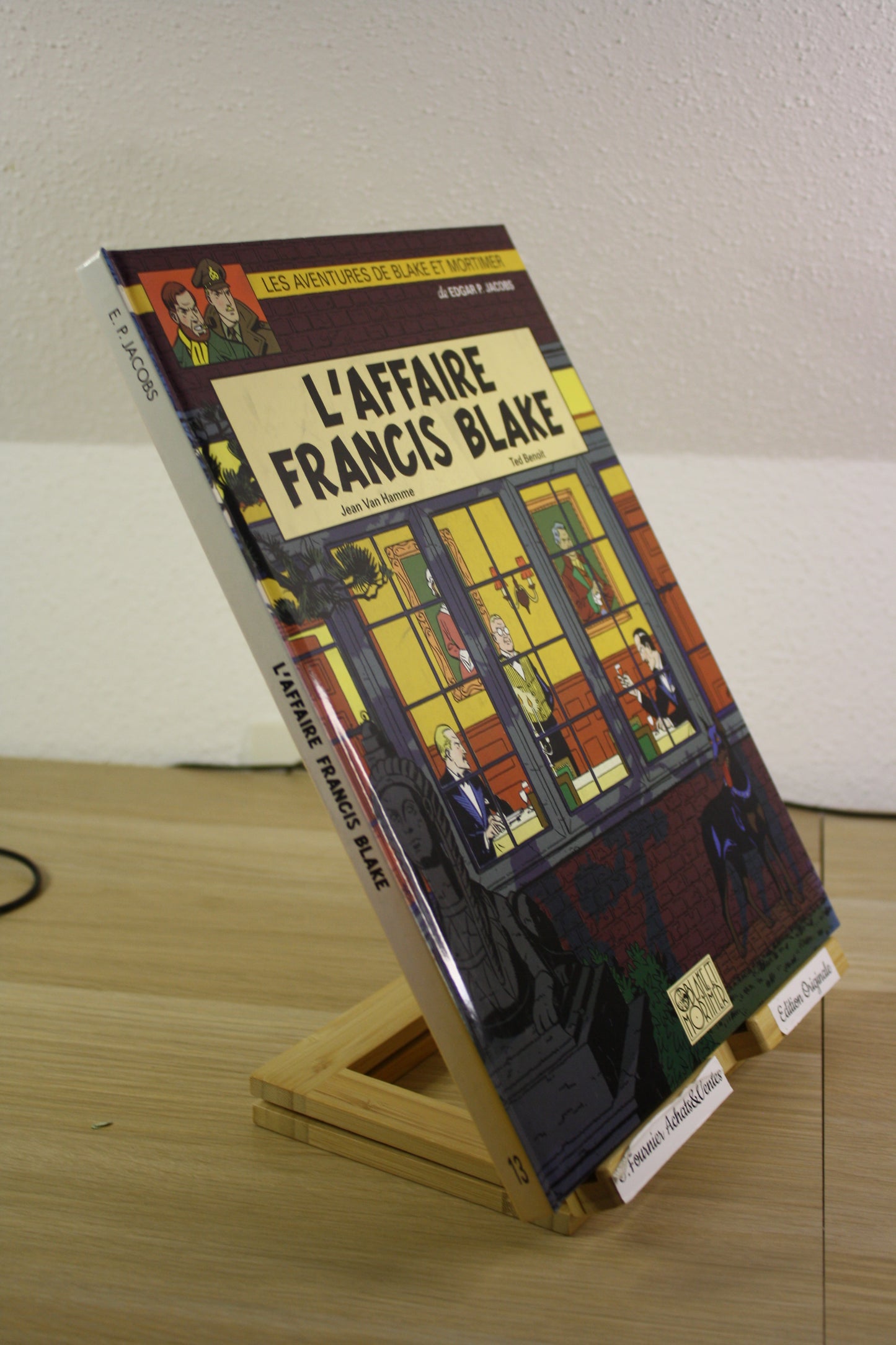 L’affaire Francis Blake – Blake et Mortimer – Hamme Benoit – Blake et Mortimer – EO – 1996
