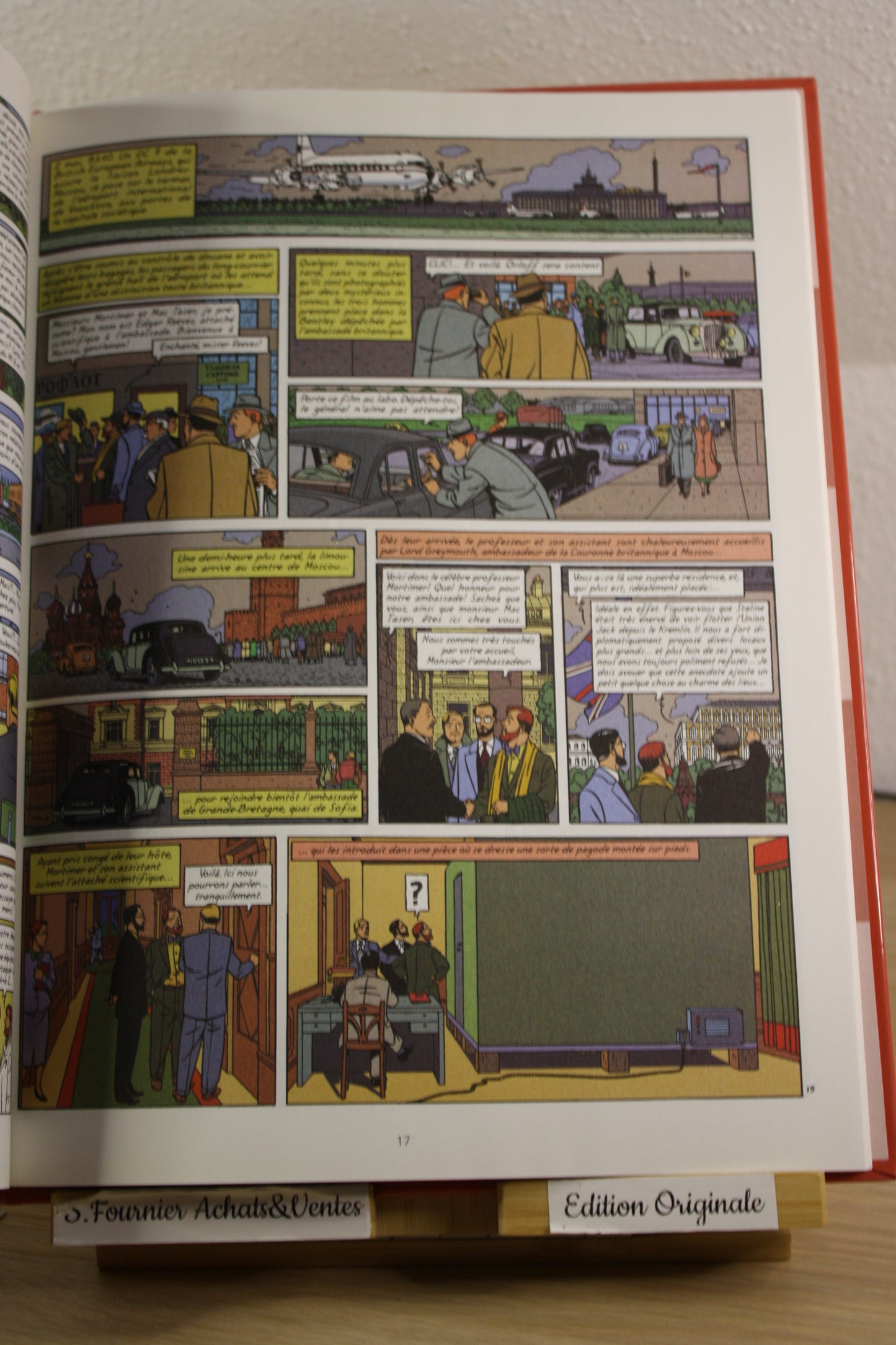 La machination Voronov – Blake et Mortimer – Sente Juillard – Blake et Mortimer – EO – 2000