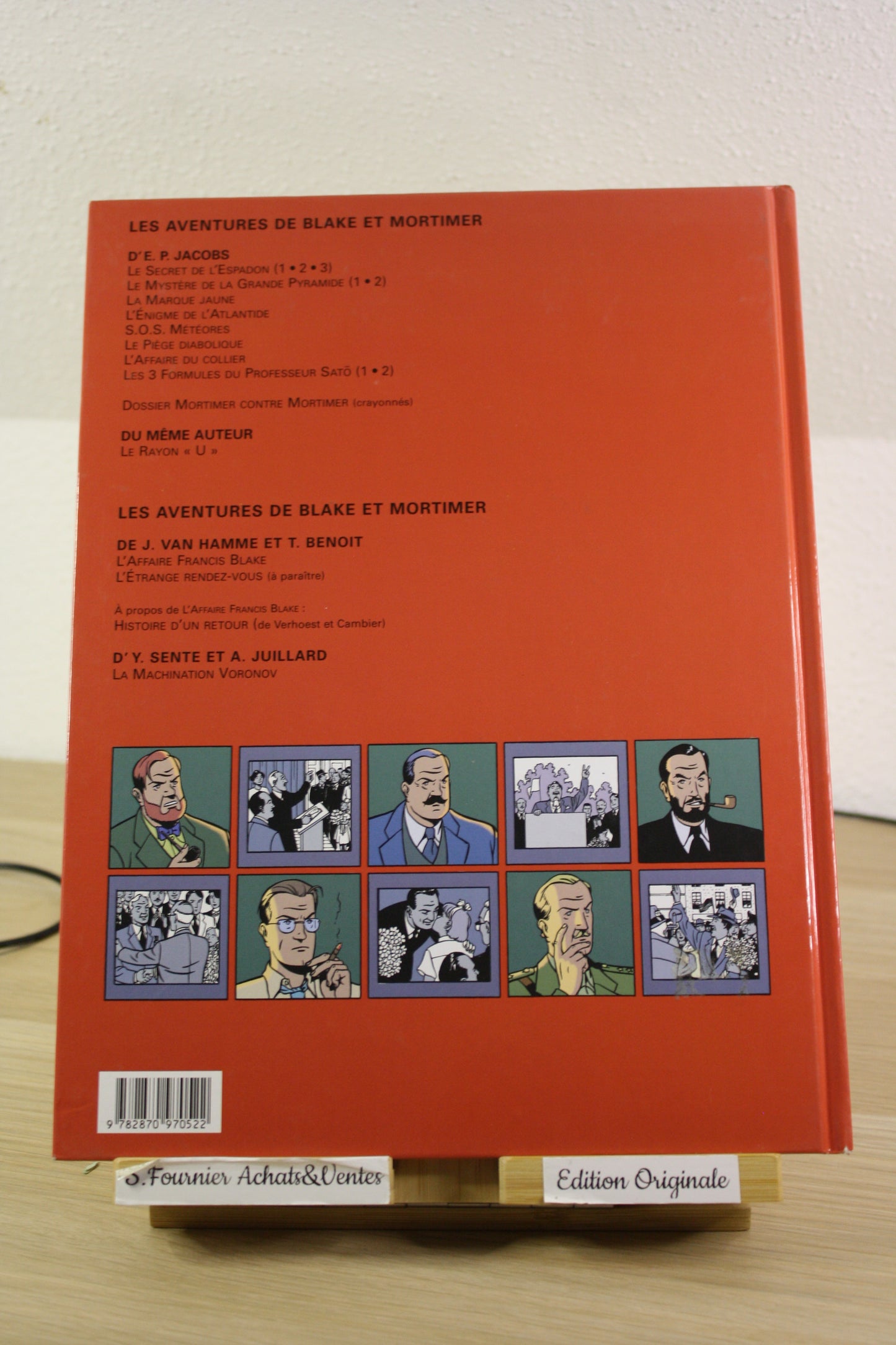 La machination Voronov – Blake et Mortimer – Sente Juillard – Blake et Mortimer – EO – 2000