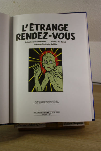 L’étrange rendez vous – Blake et Mortimer – Van Hamme Benoit – Blake et Mortimer – EO – 2001