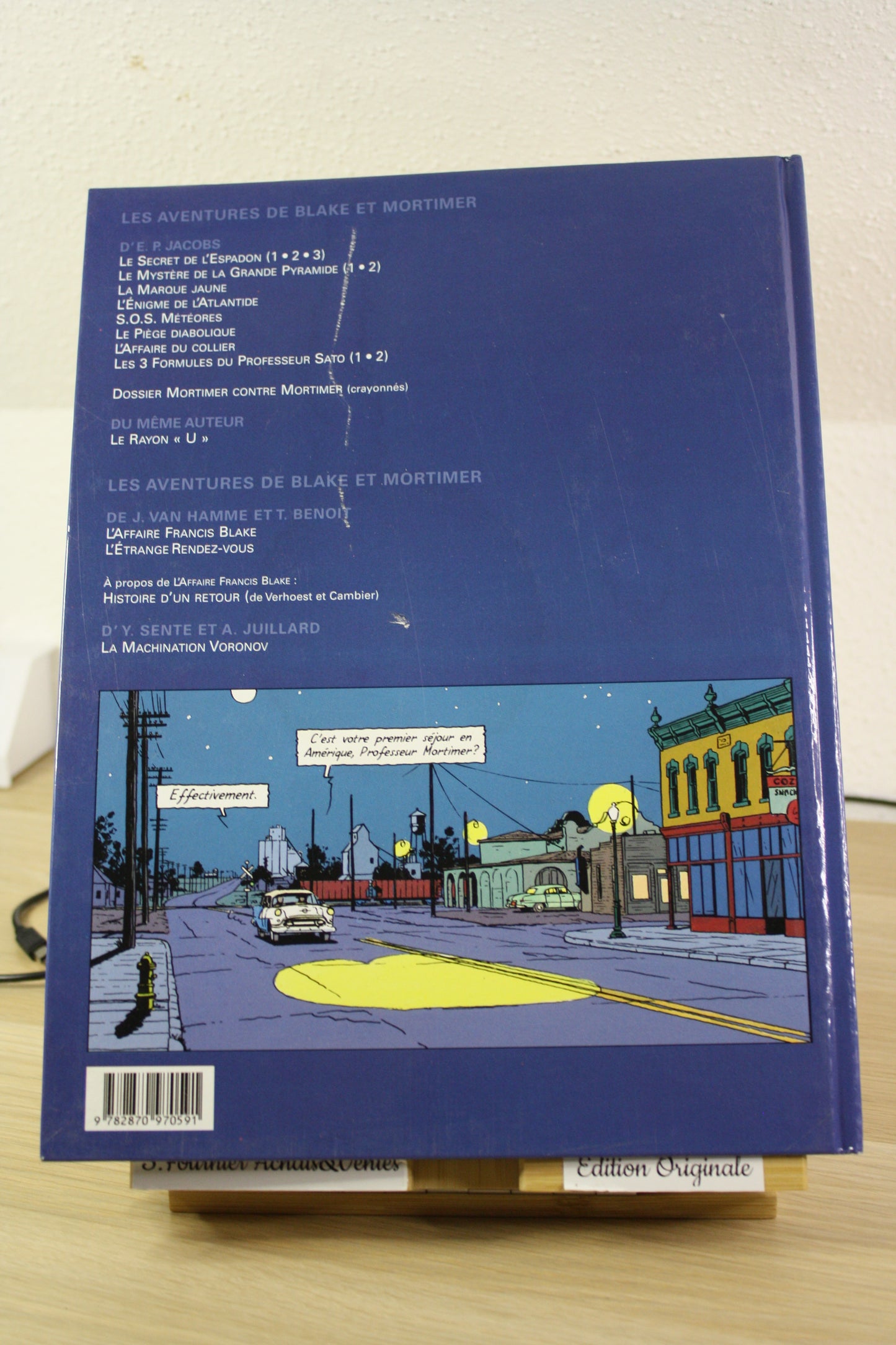 L’étrange rendez vous – Blake et Mortimer – Van Hamme Benoit – Blake et Mortimer – EO – 2001