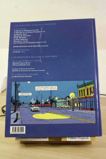 L’étrange rendez vous – Blake et Mortimer – Van Hamme Benoit – Blake et Mortimer – EO – 2001
