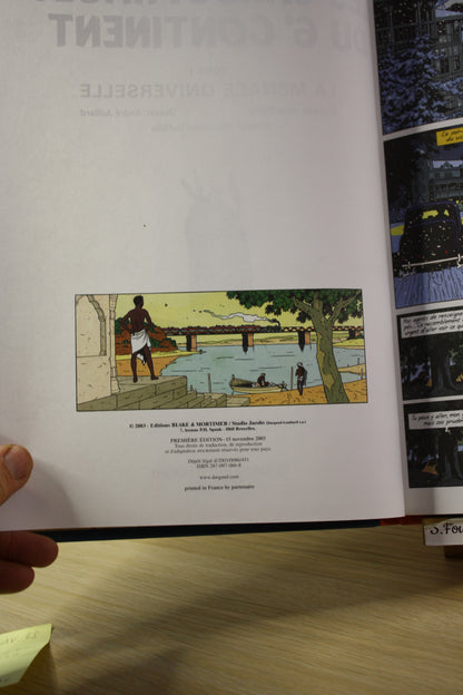 Les sarcophages du 6ème continent T1 – Blake et Mortimer – Sente Juillard – Blake et Mortimer – EO – 2003