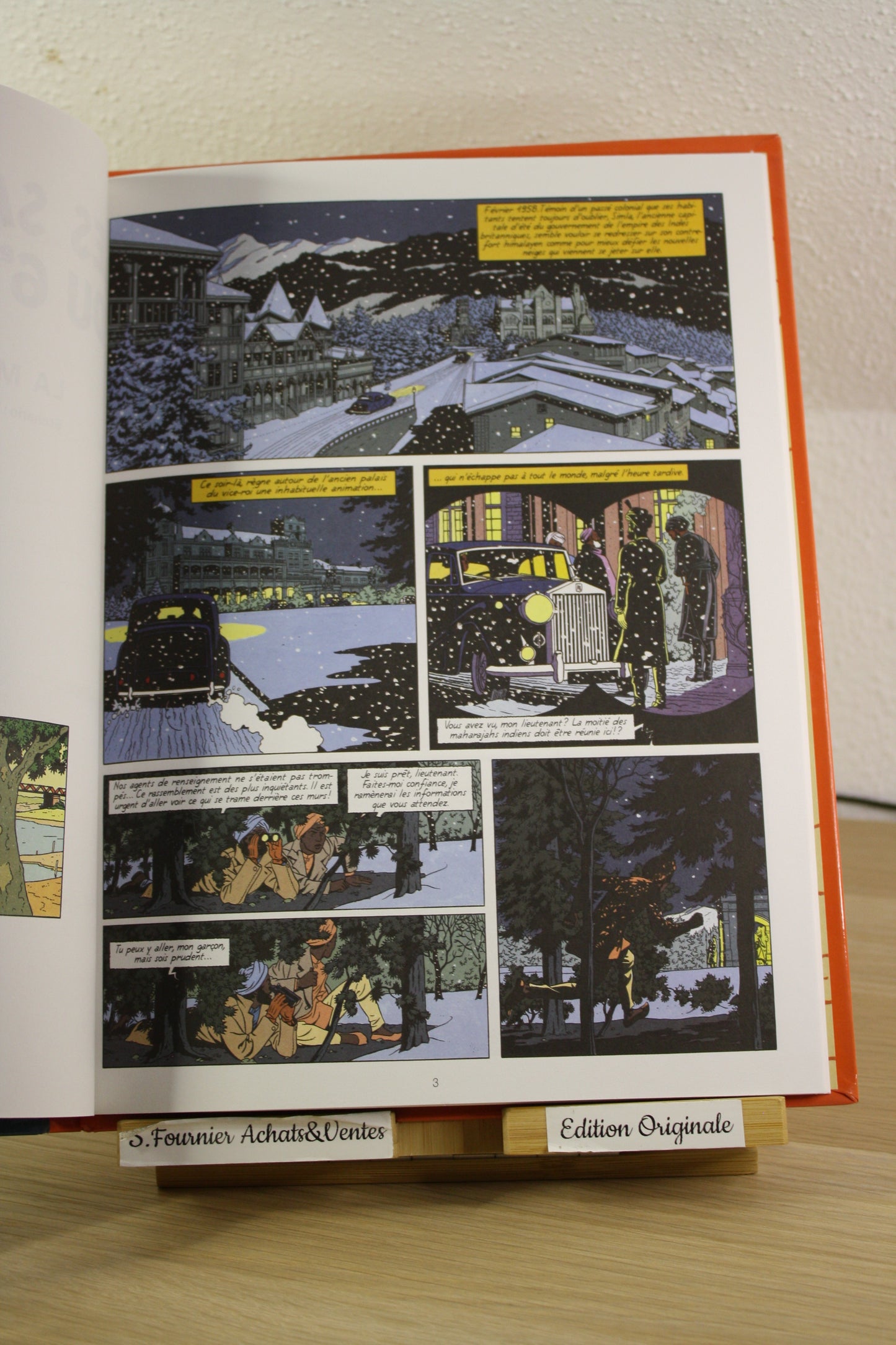 Les sarcophages du 6ème continent T1 – Blake et Mortimer – Sente Juillard – Blake et Mortimer – EO – 2003