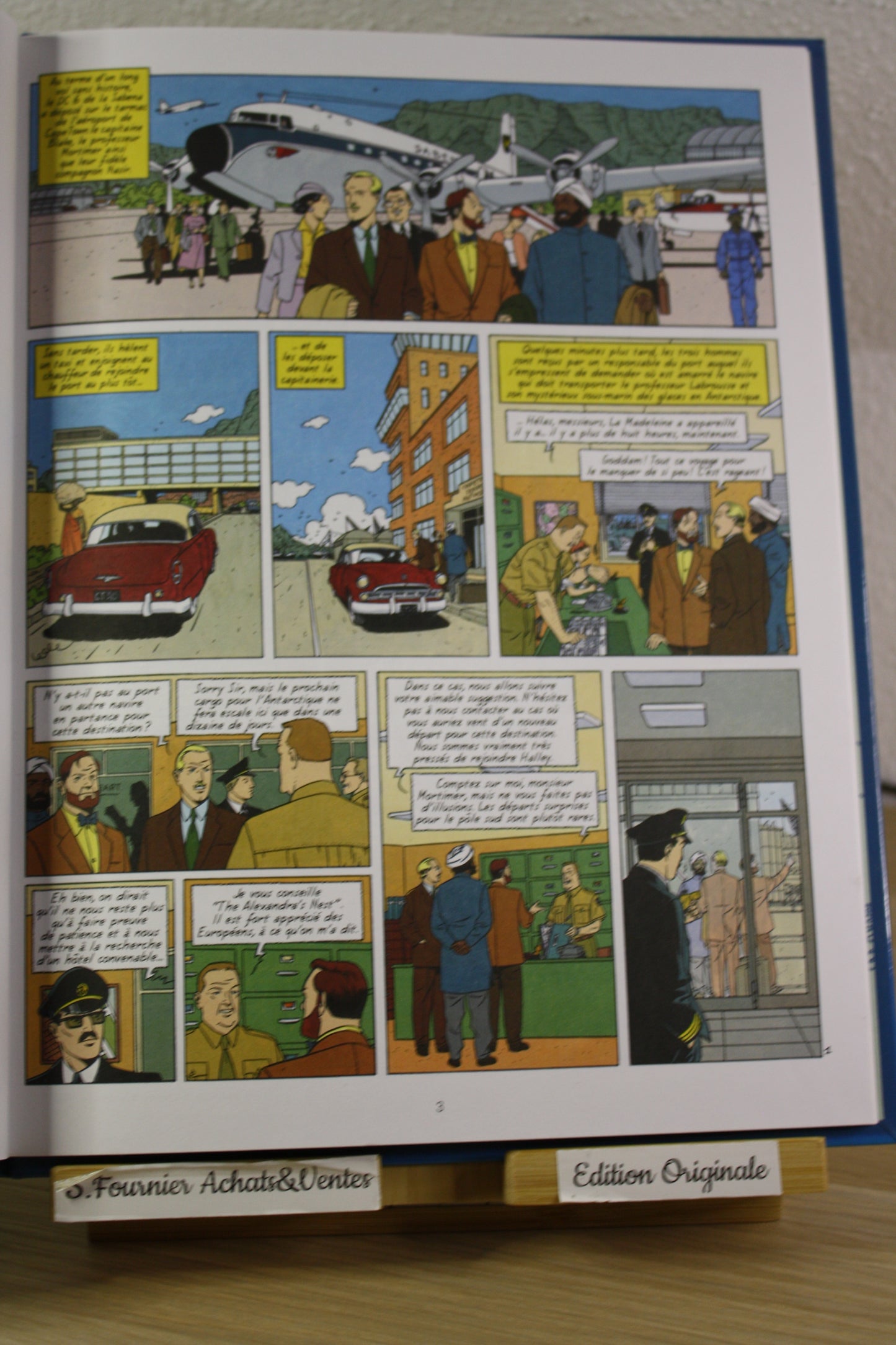Les sarcophages du 6ème continent T2 – Blake et Mortimer – Sente Juillard – Blake et Mortimer – EO – 2004