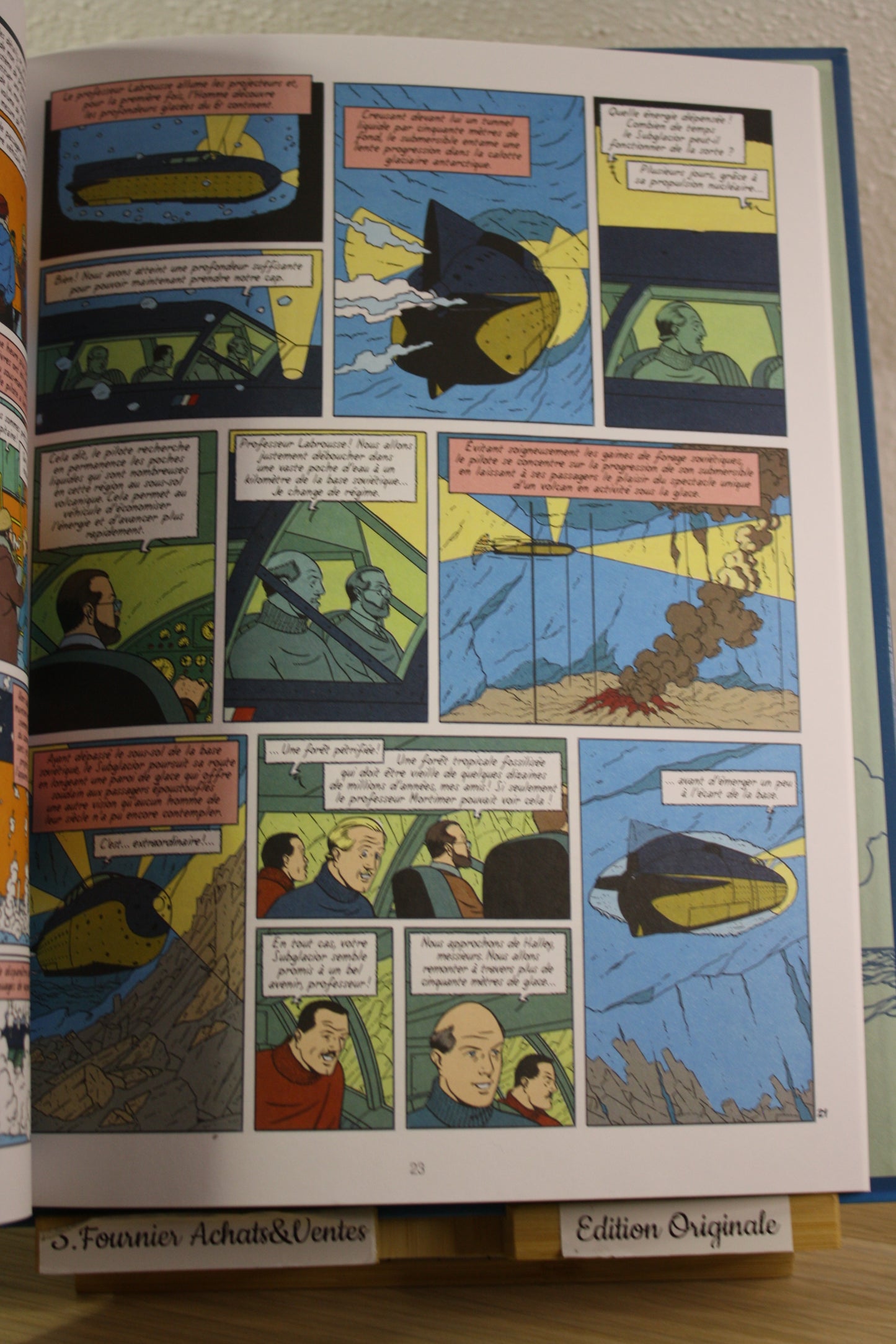 Les sarcophages du 6ème continent T2 – Blake et Mortimer – Sente Juillard – Blake et Mortimer – EO – 2004