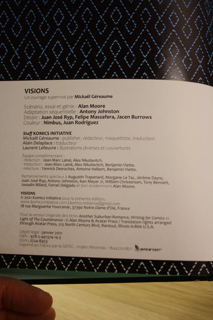 Visions –  – Alan Moore – Komics Initiative – EO – 2021