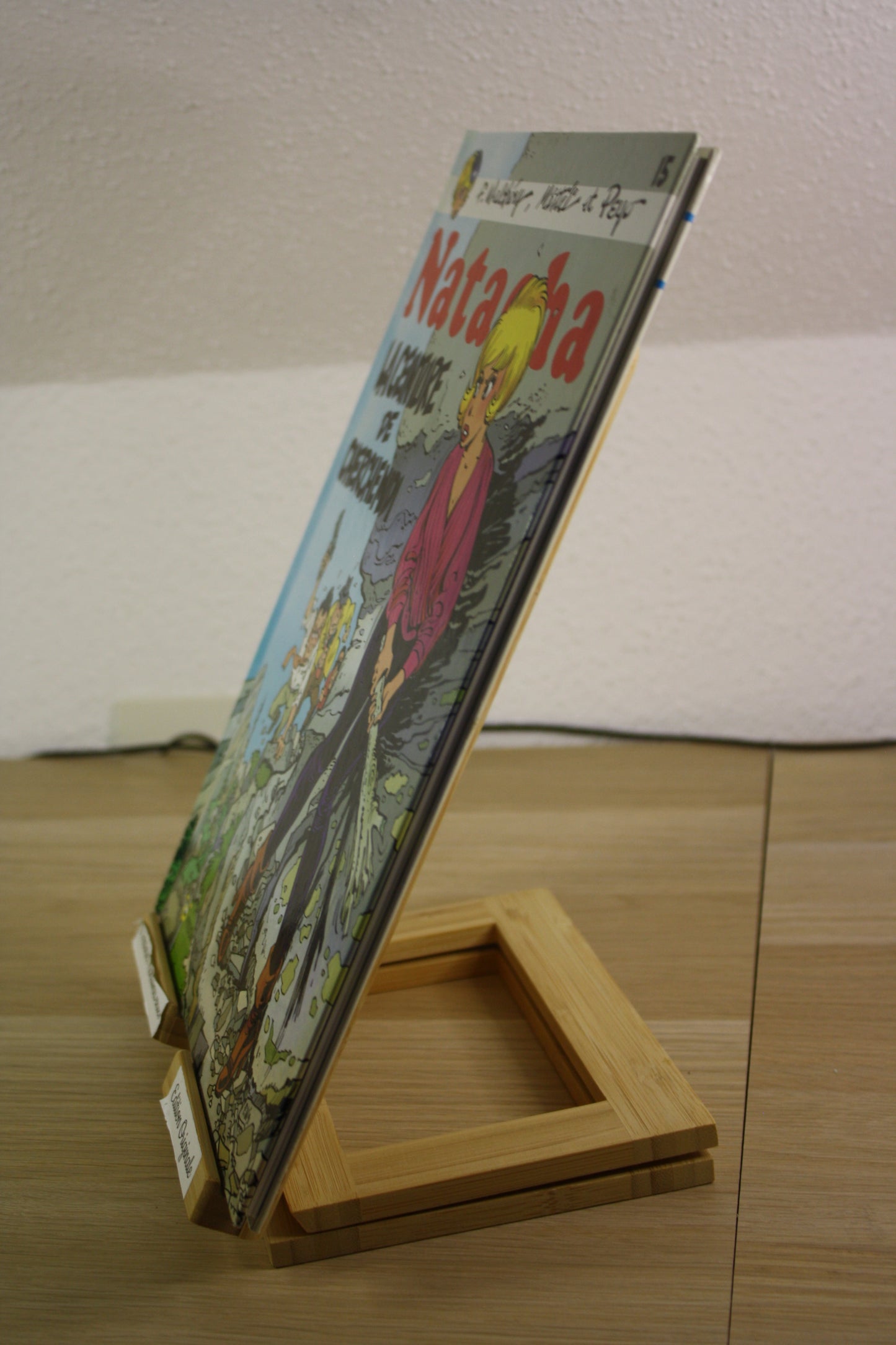 La ceinture de Cherchemidi – Natacha – Walthéry Mitteï Peyo – Marsu Production - EO – 1992 - Cachet