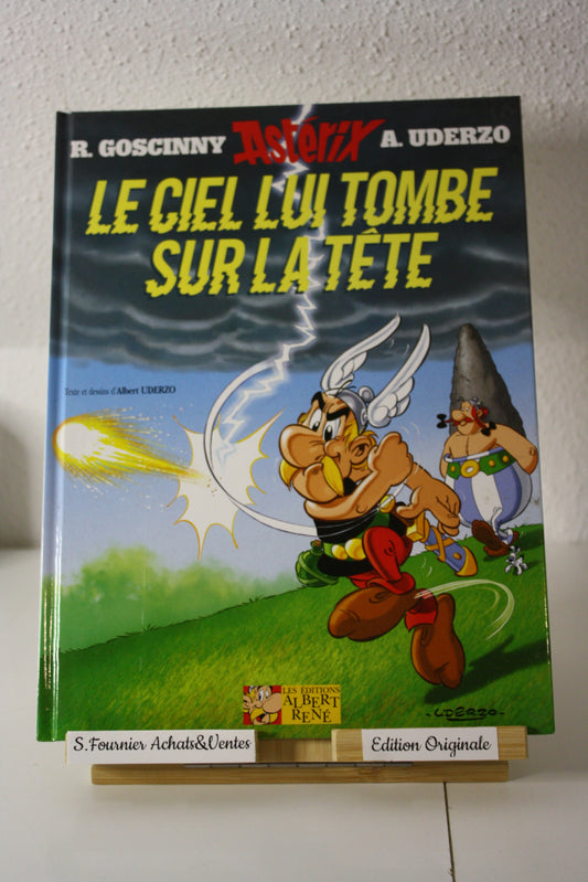Le ciel lui tombe sur la tête – Astérix – Uderzo et Goscinny - Edition Albert René - EO - 2005 -  n° 436534