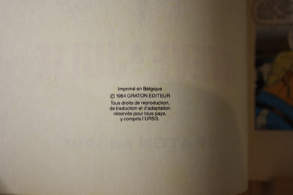 Steve &  Julie – Michel Vaillant – Jean Graton - Graton éditeur – Publicitaire - 1984 - Elf Antar